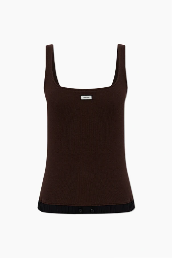 BROWN Top with "Z" logo