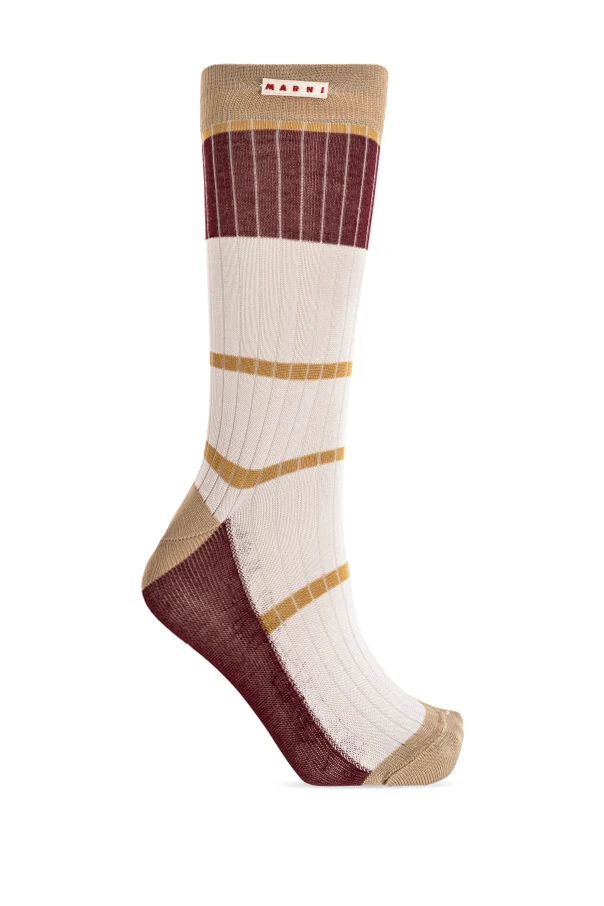 ROSA Socken mit Streifenmuster