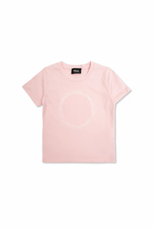 RÓŻOWY Bawełniany t-shirt