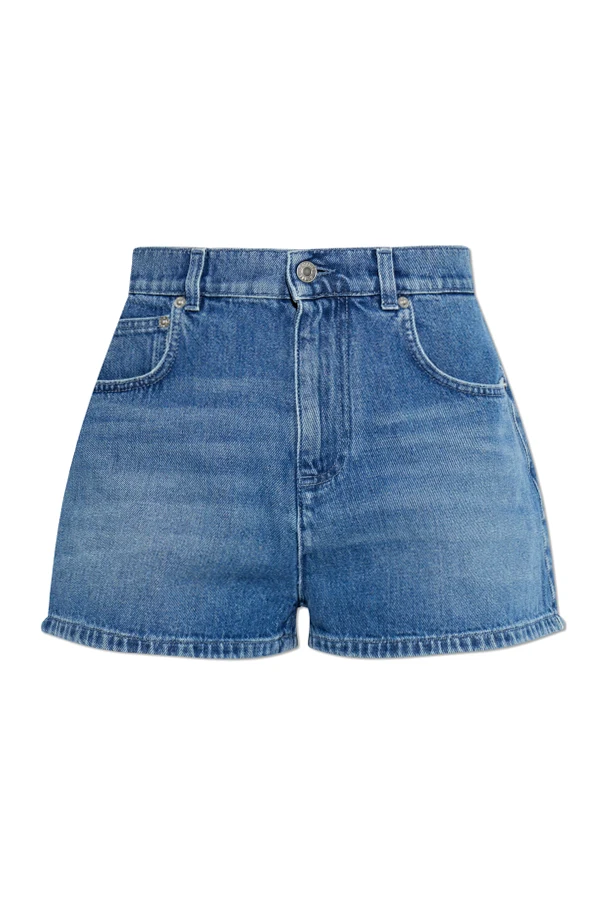 NAVY BLUE Denim shorts