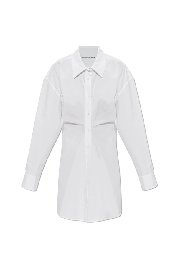 WEISS Hemdblusenkleid