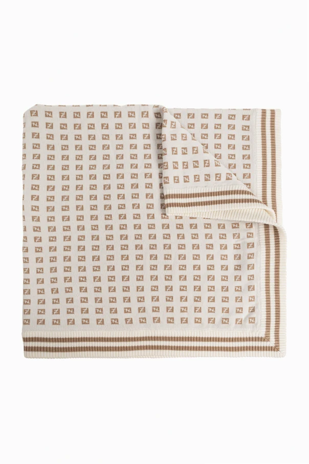 BEIGE Plaid mit Logo