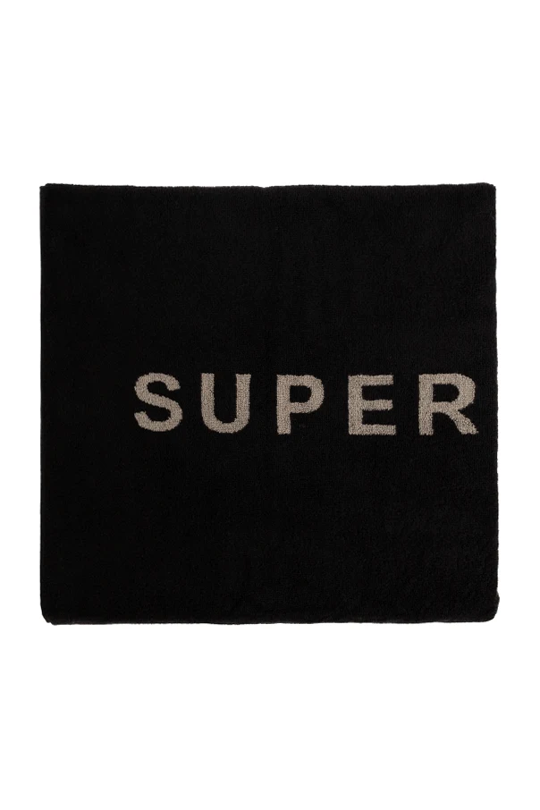 BLACK Beach towel