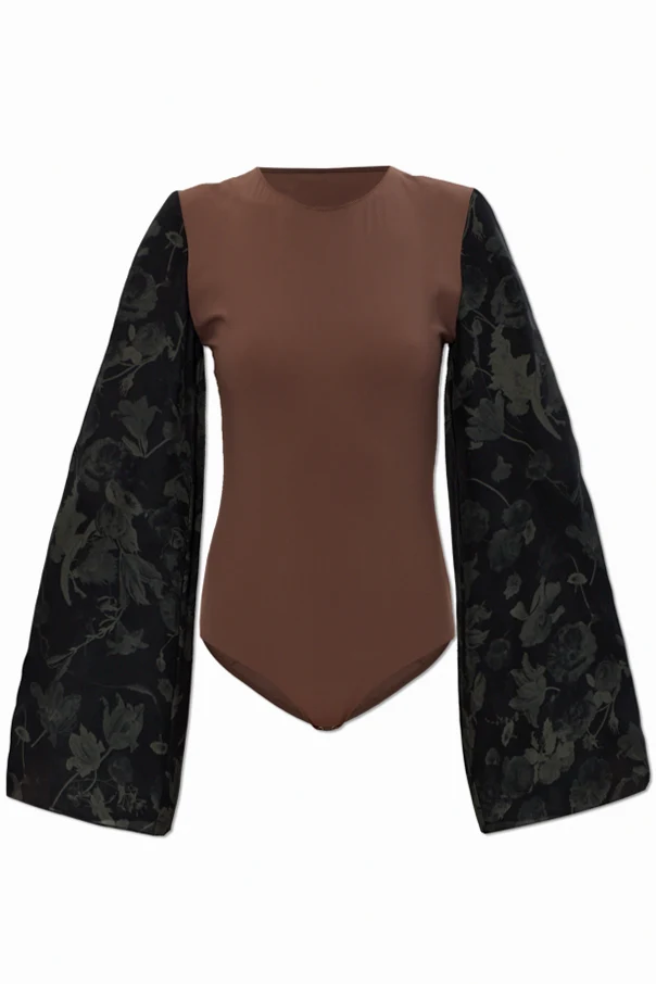 BRAUN Body mit ausgestellten Ärmeln