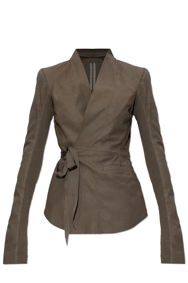 BRĄZOWY Skórzana kurtka ‘Hollywood’