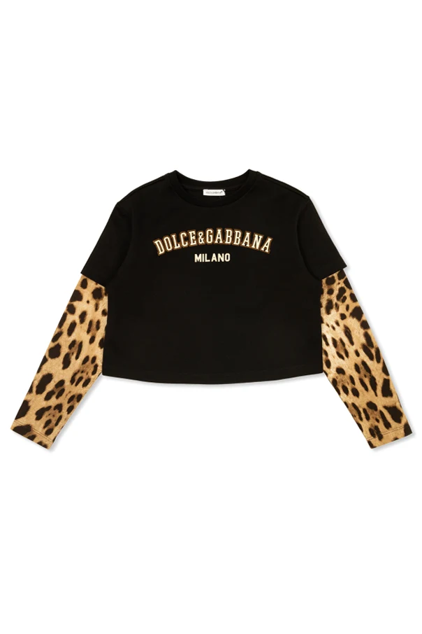 BLACK Long sleeve T-shirt