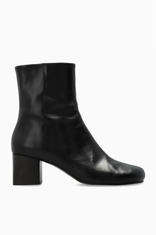 BLACK Heeled ankle boots