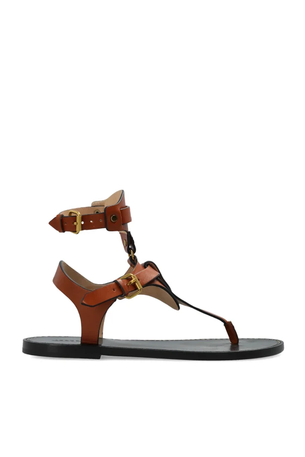 BROWN "Eveena" sandals
