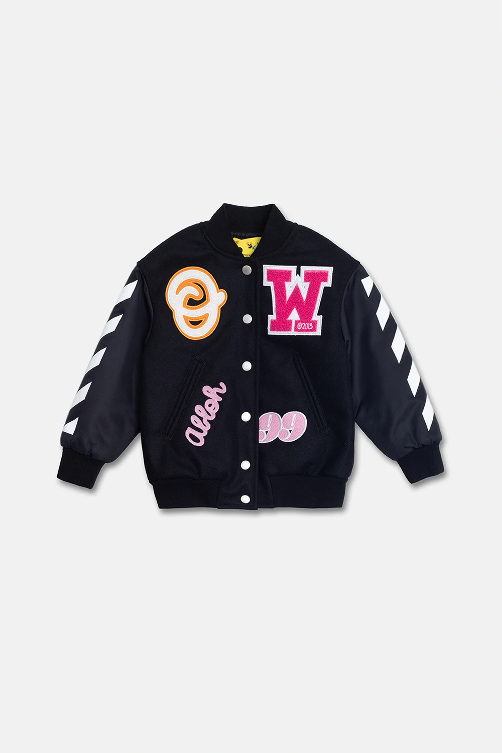 Jacket with patches