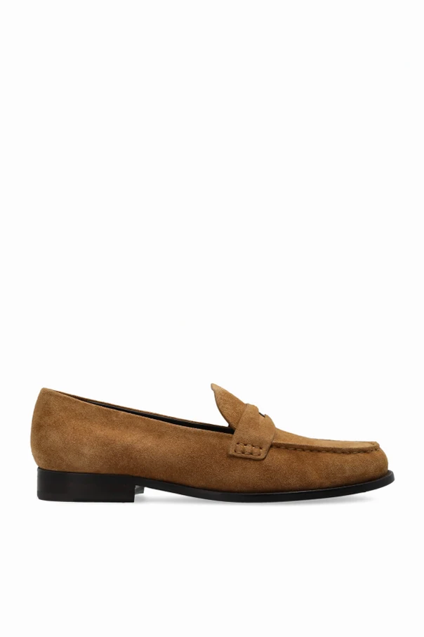BRĄZOWY Buty ‘Penny’ typu ‘loafers’