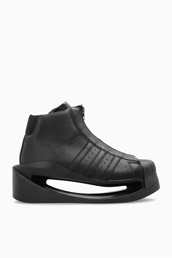 BLACK Y-3 GENDO PRO MODEL wedge sneakers