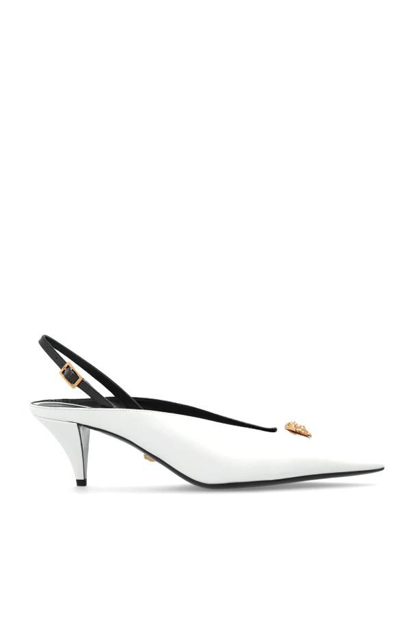 WHITE Heeled shoes