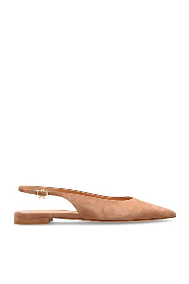 beżowy Skórzane baleriny `Robbie`