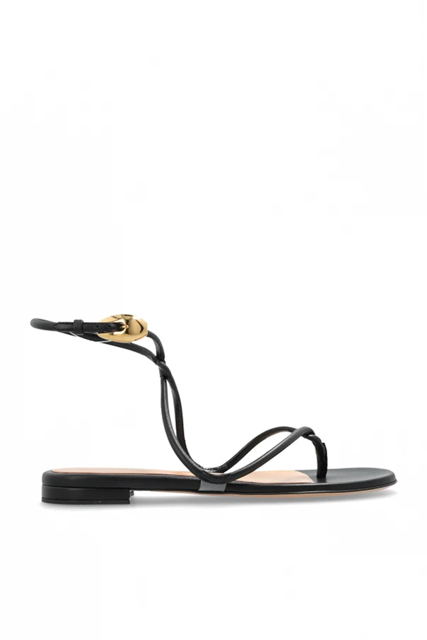 BLACK Leather shoes "Mamba"