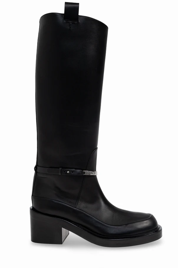 BLACK Heeled boots `Gomma`