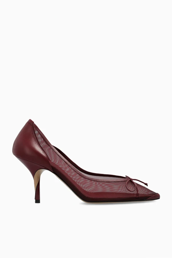 BURGUNDY Heeled shoes "Les Escarpins Tourni"