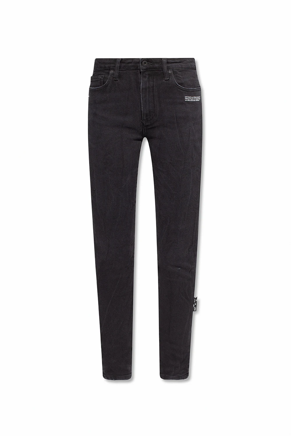 Printed jeans