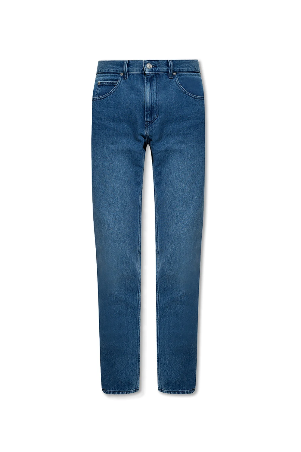 Tapered leg jeans