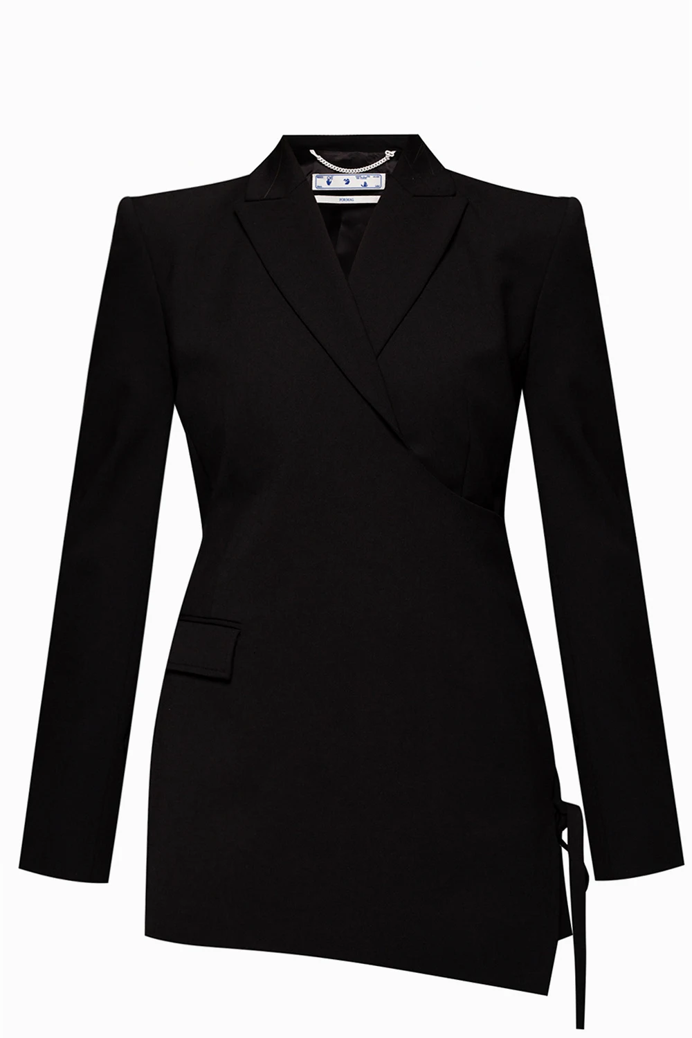 Blazer with tie