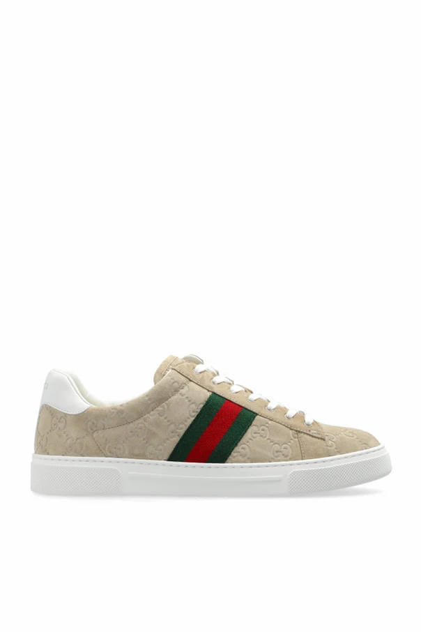 BEIGE Turnschuhe mit ‘Web’ Band