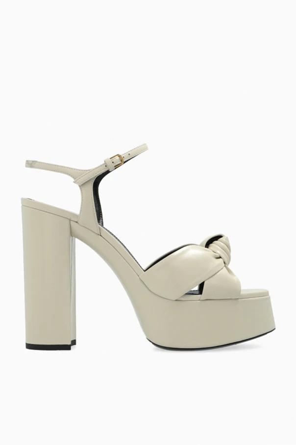 CREME ‘Bianca’ platform sandals
