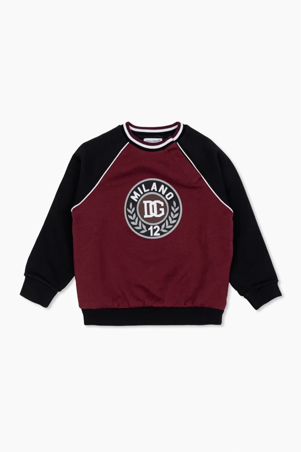 BURGUNDER Sweatshirt mit Logo
