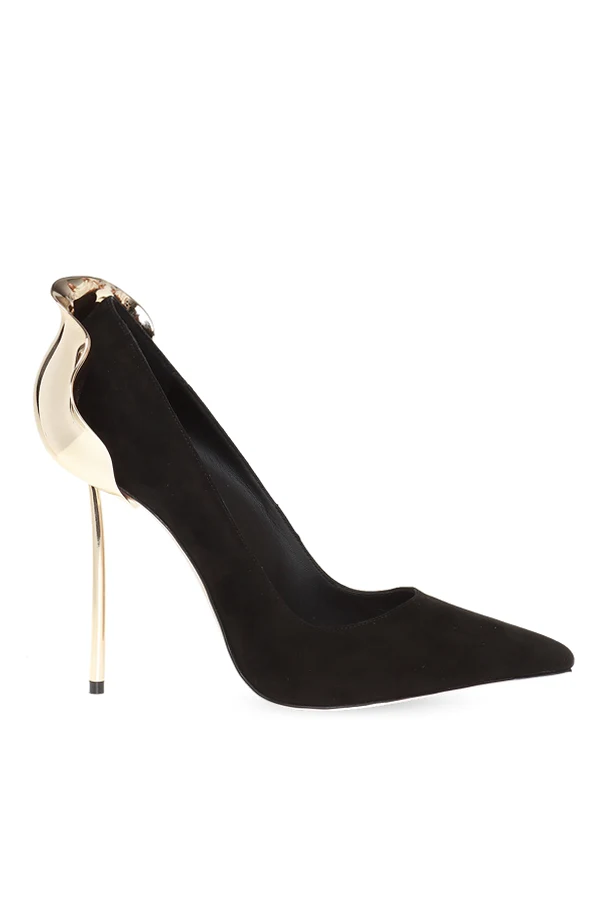 SCHWARZ ‘Petalo’ embellished stiletto pumps
