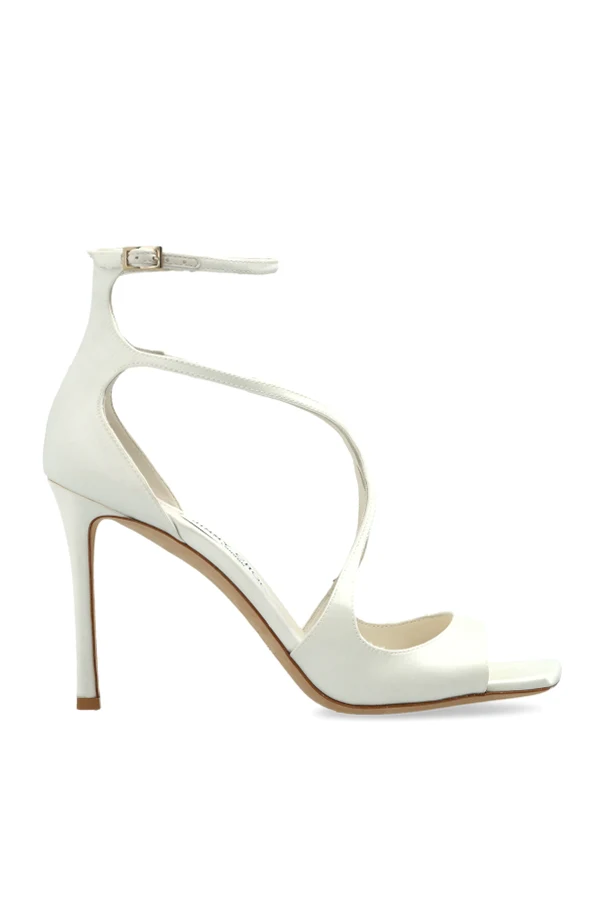 beżowy Sandały na obcasie ‘Azia’