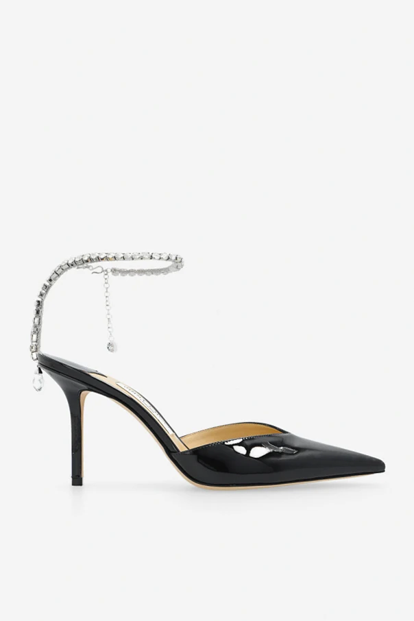 BLACK ‘Saeda’ heeled pumps
