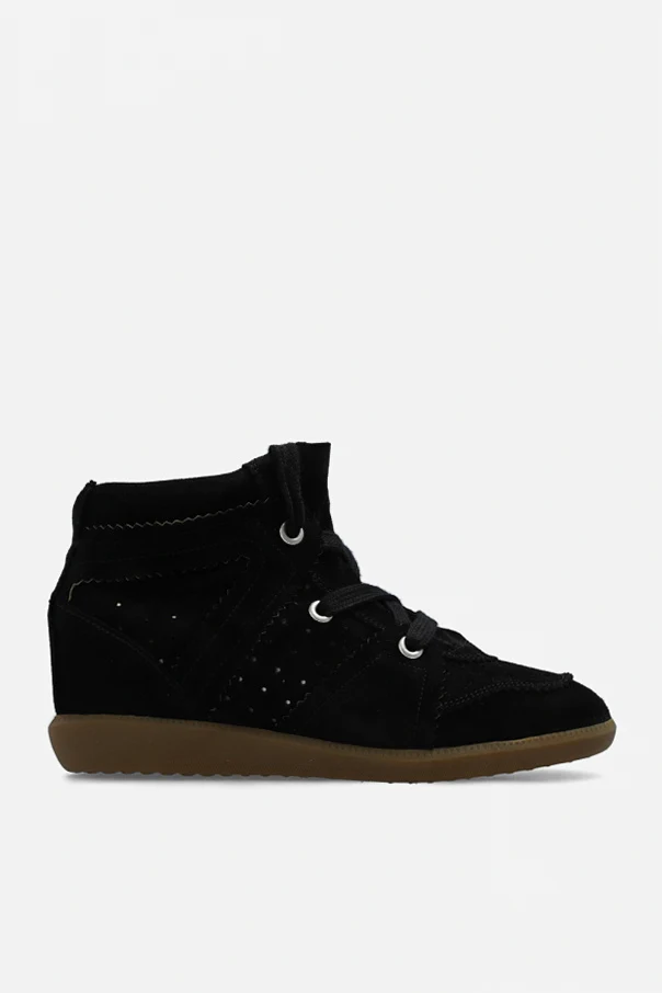 CZARNY Buty na koturnie ‘Bobby’
