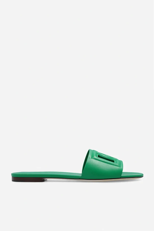 GRÜN ‘Bianca’ leather slides