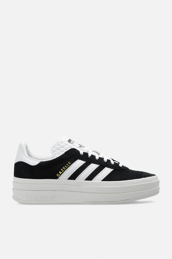 CZARNY Buty sportowe na platformie ‘Gazelle Bold’