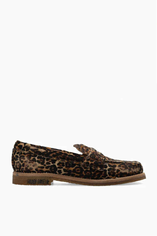 BRĄZOWY Buty typu ‘loafers’