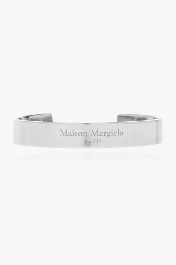 SILVER Silver bracelet with logo
