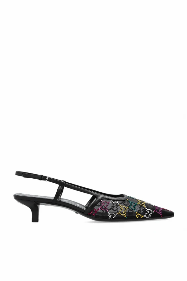 SCHWARZ Monogrammed pumps