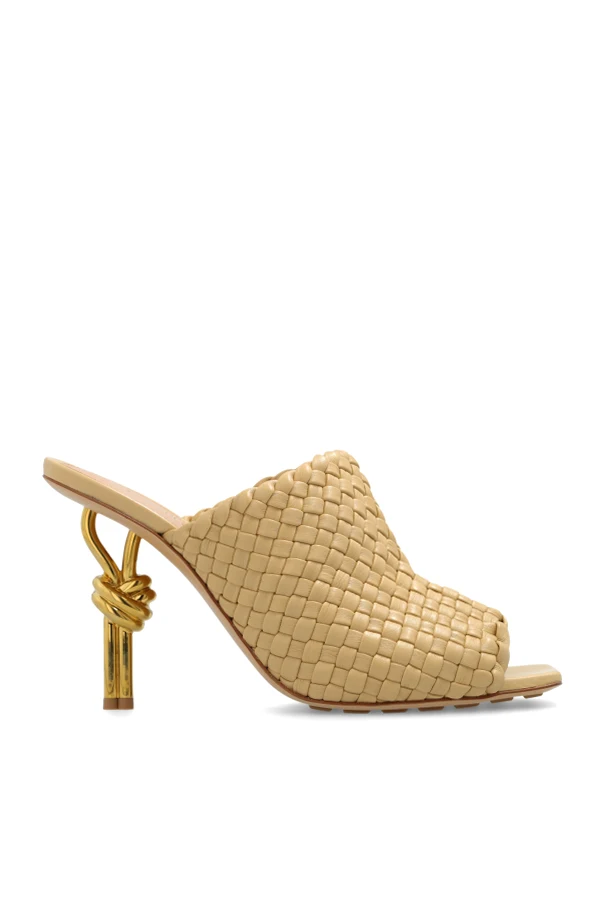 beige ‘Knot’ mules