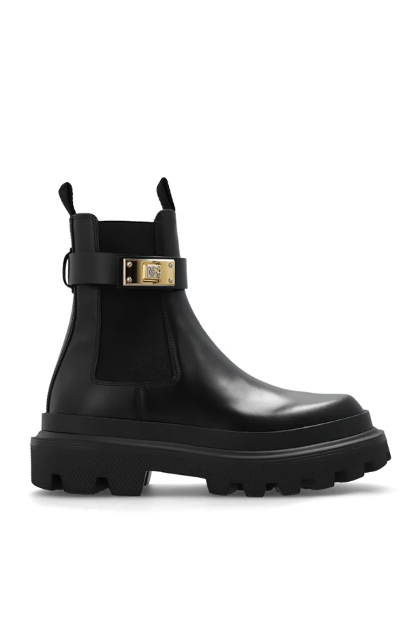 SCHWARZ Leather Chelsea boots