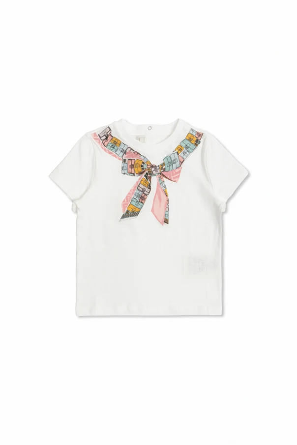 WEISS T-Shirt mit Aufdruck