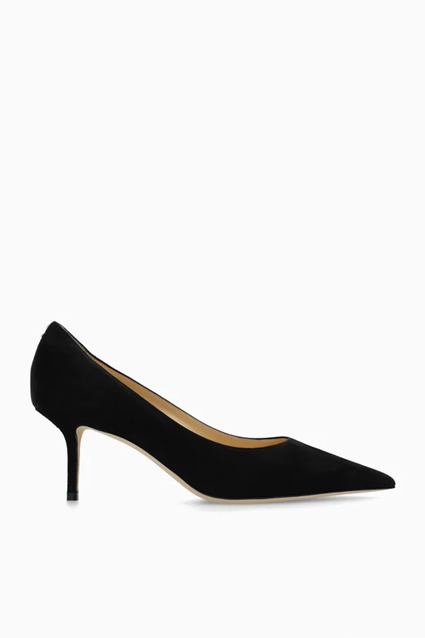 BLACK ‘Love’ suede pumps