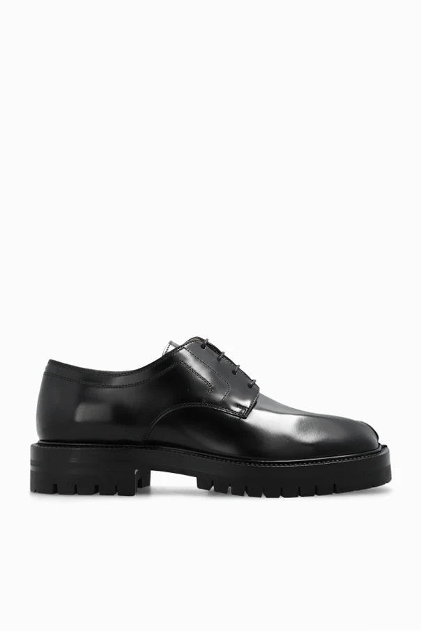 BLACK ‘Tabi’ Derby shoes