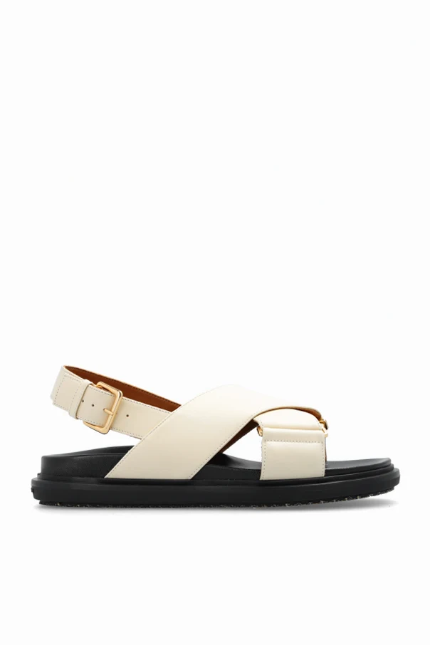 CREME ‘Fussbett’ leather sandals
