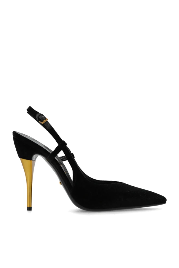 BLACK Velvet pumps