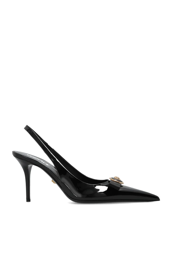 BLACK Pumps with Medusa head