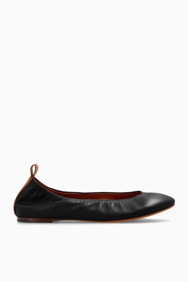 SCHWARZ Leather ballet flats