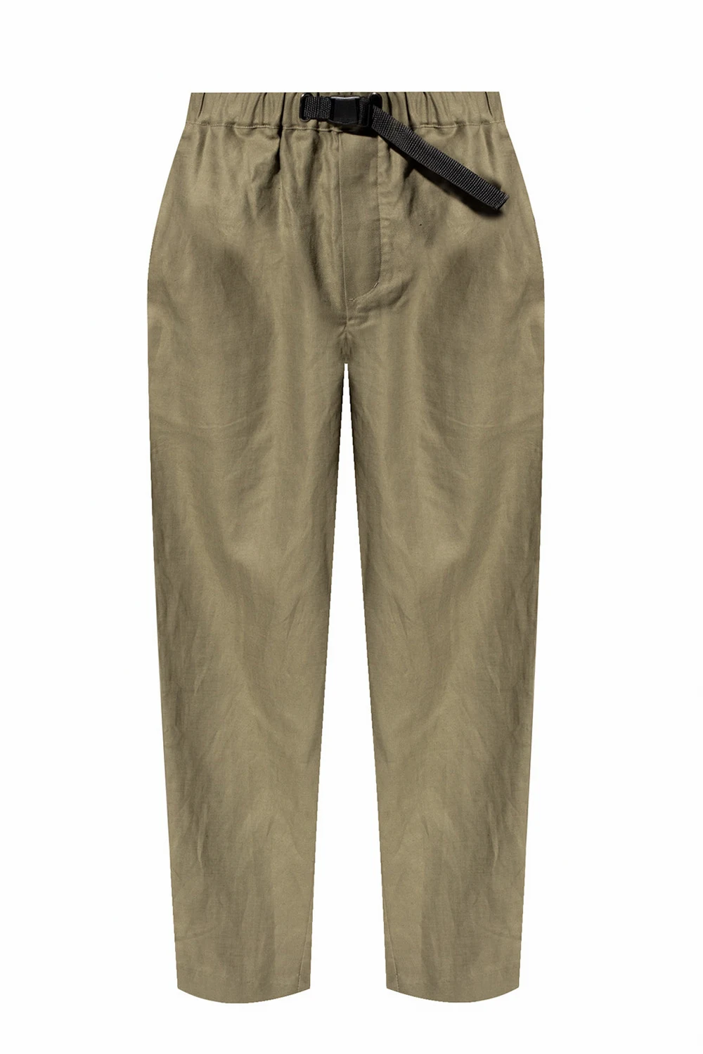 Tapered leg trousers