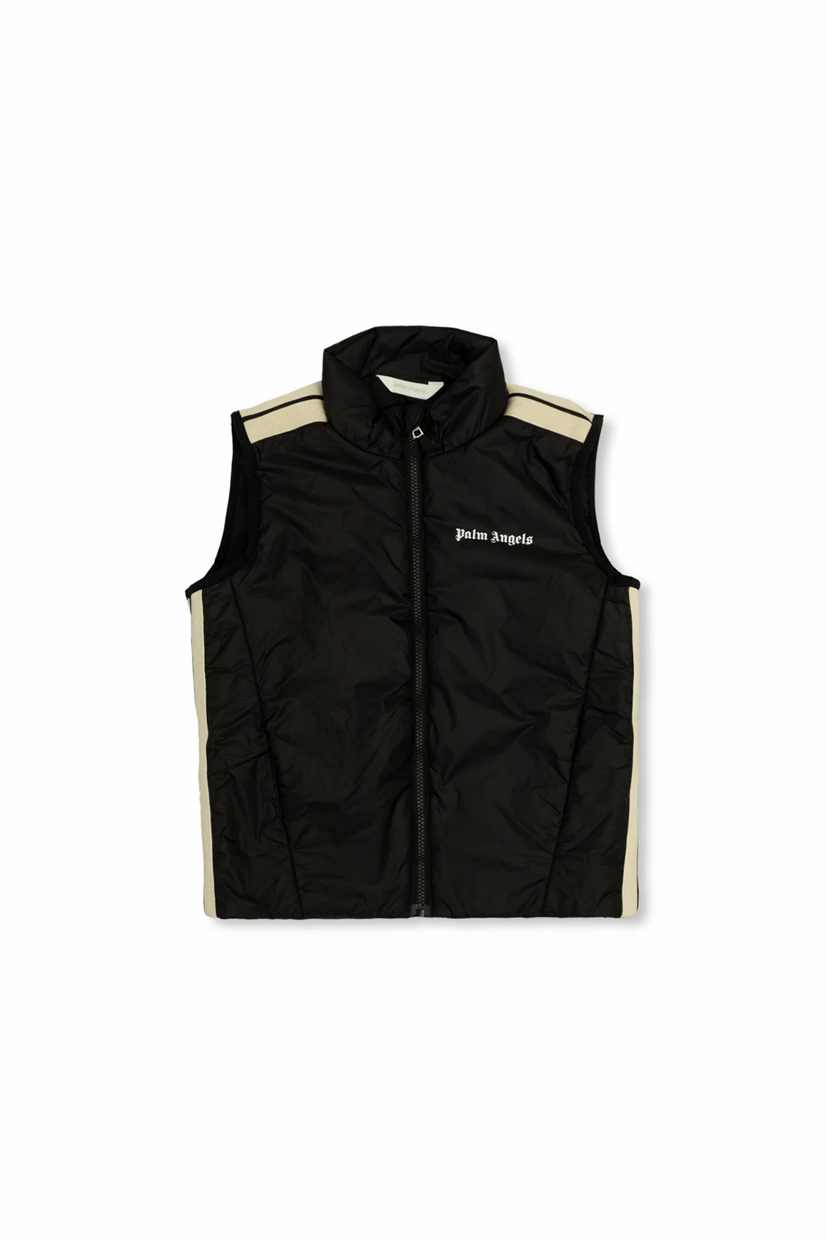 Vest with stand collar