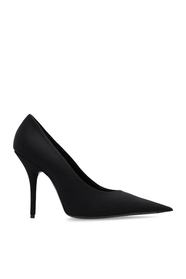 BLACK ‘Knifee Pump’ stiletto pumps