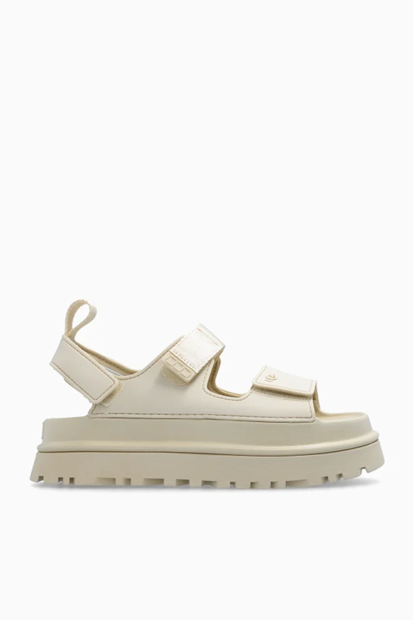 CREME ‘Goldenglow’ platform sandals