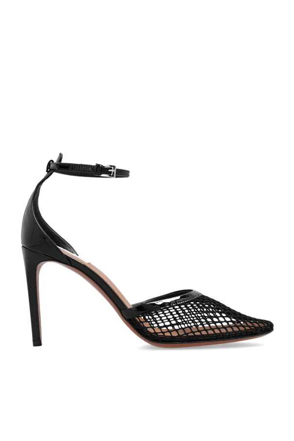 BLACK High-heeled shoes