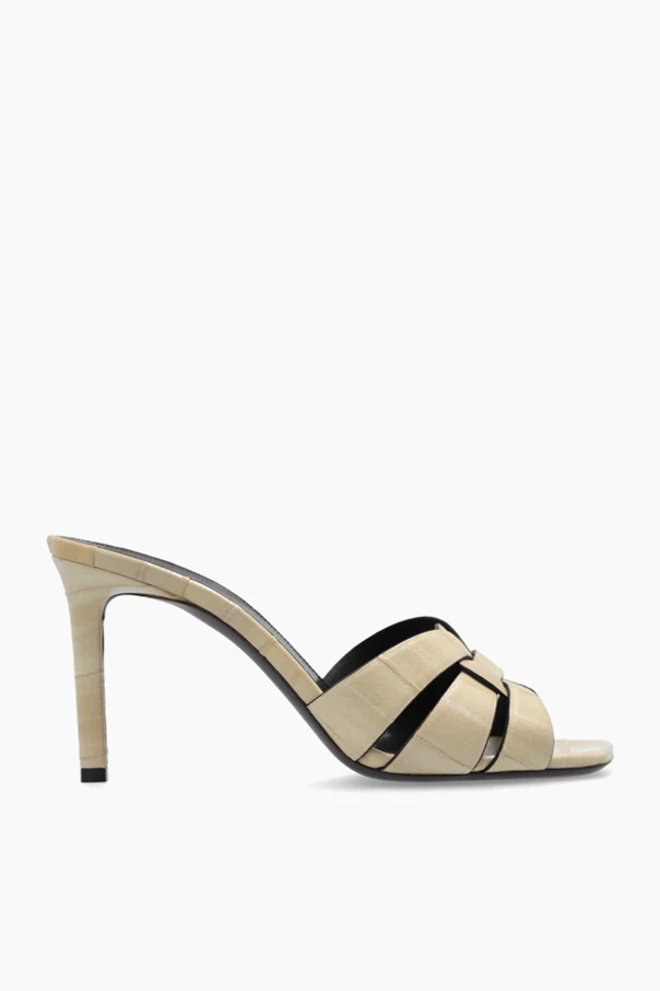 beige Heeled Sandals 'Tribute'